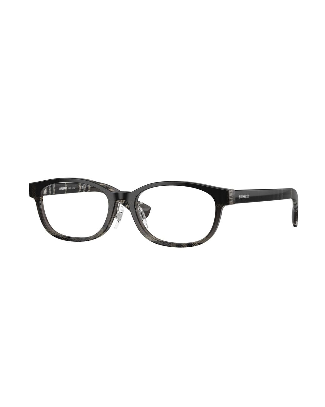 Burberry Black Be2447D 4200 Optical Frames Acetate Round Normal