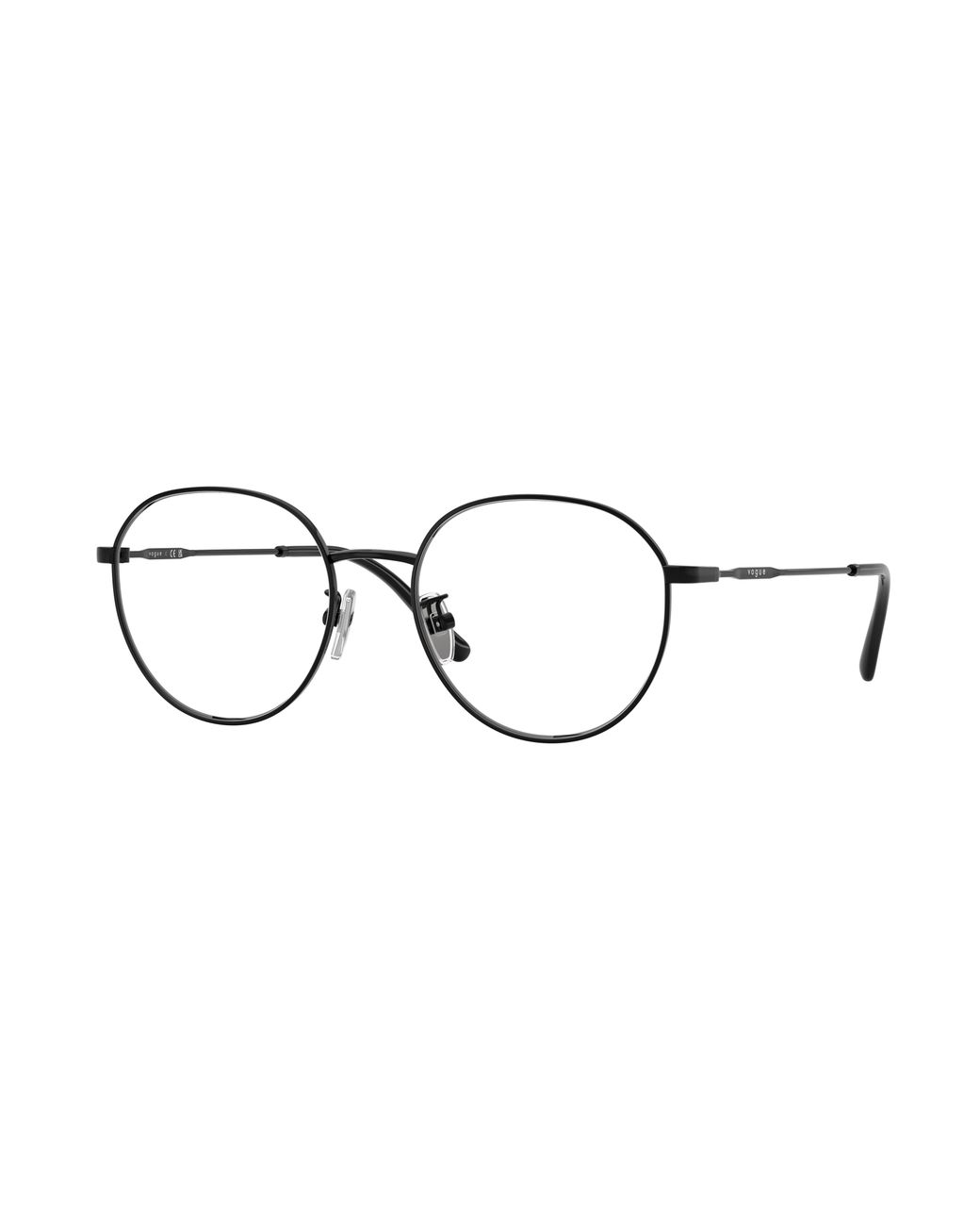 Vogue Eyewear Black Vo4364D 352 Optical Frames Metal Transparent Pantos Normal