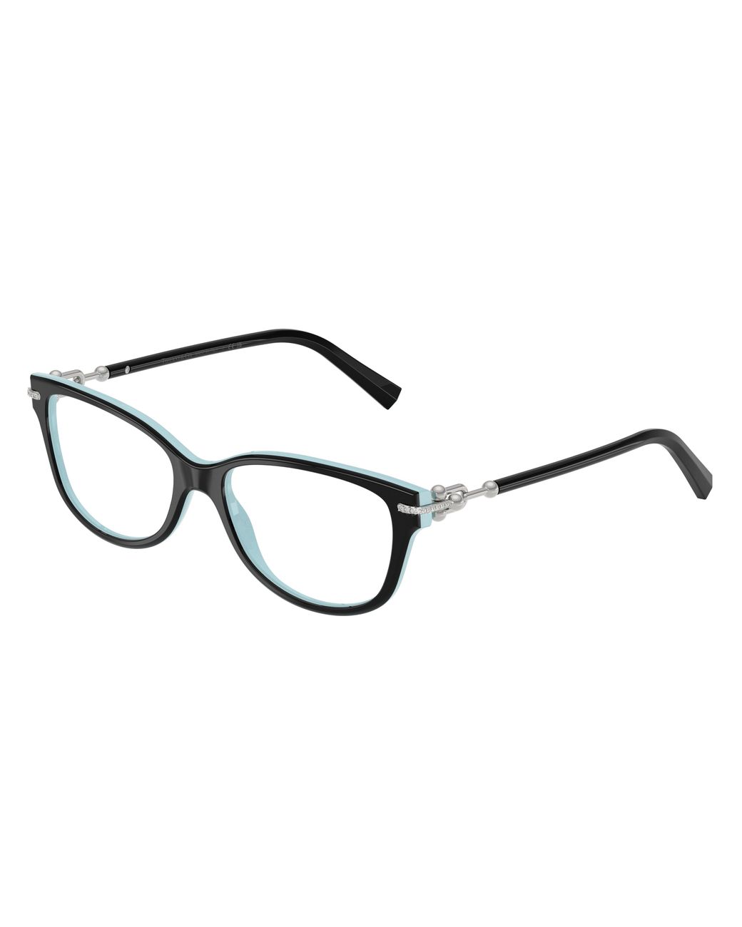 Tiffany & Co Black Tf2298B 8055 Optical Frames Acetate Transparent Cat Eye Normal