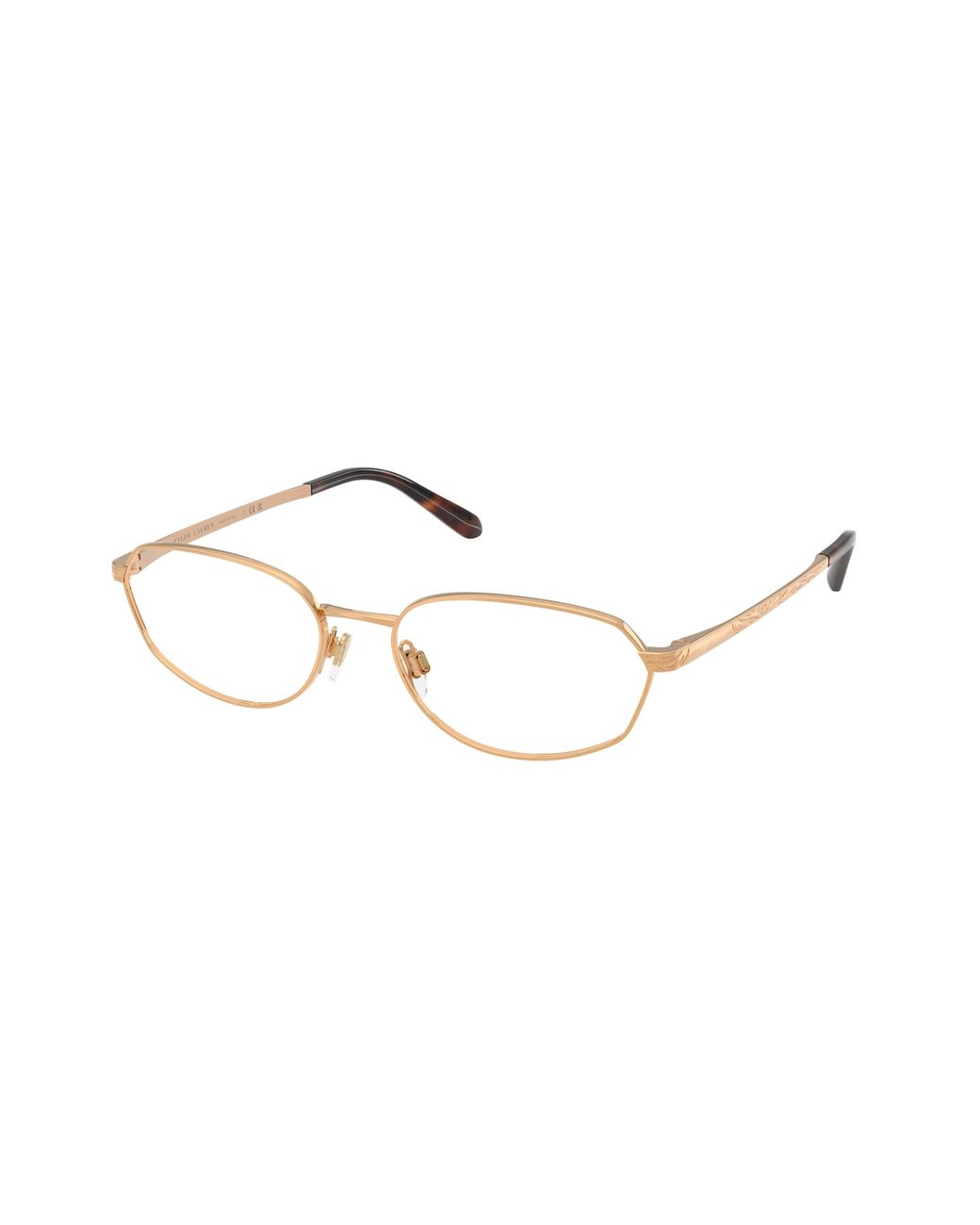 Ralph Lauren Black Rl5140 9153 Optical Frames Metal Transparent Geometric Normal