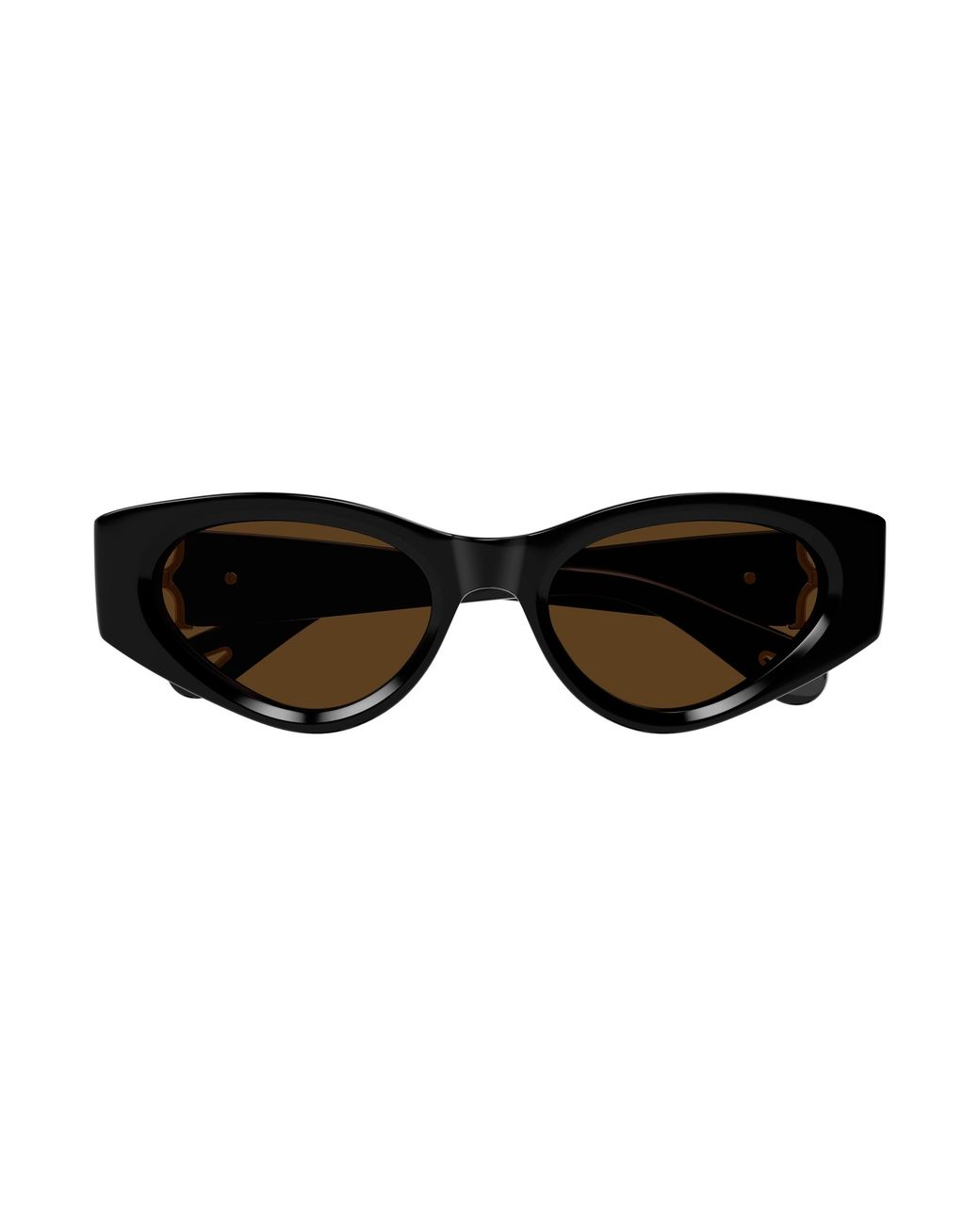 Chloé Black Ch0259S 001 Sunglasses Acetate Cat Eye