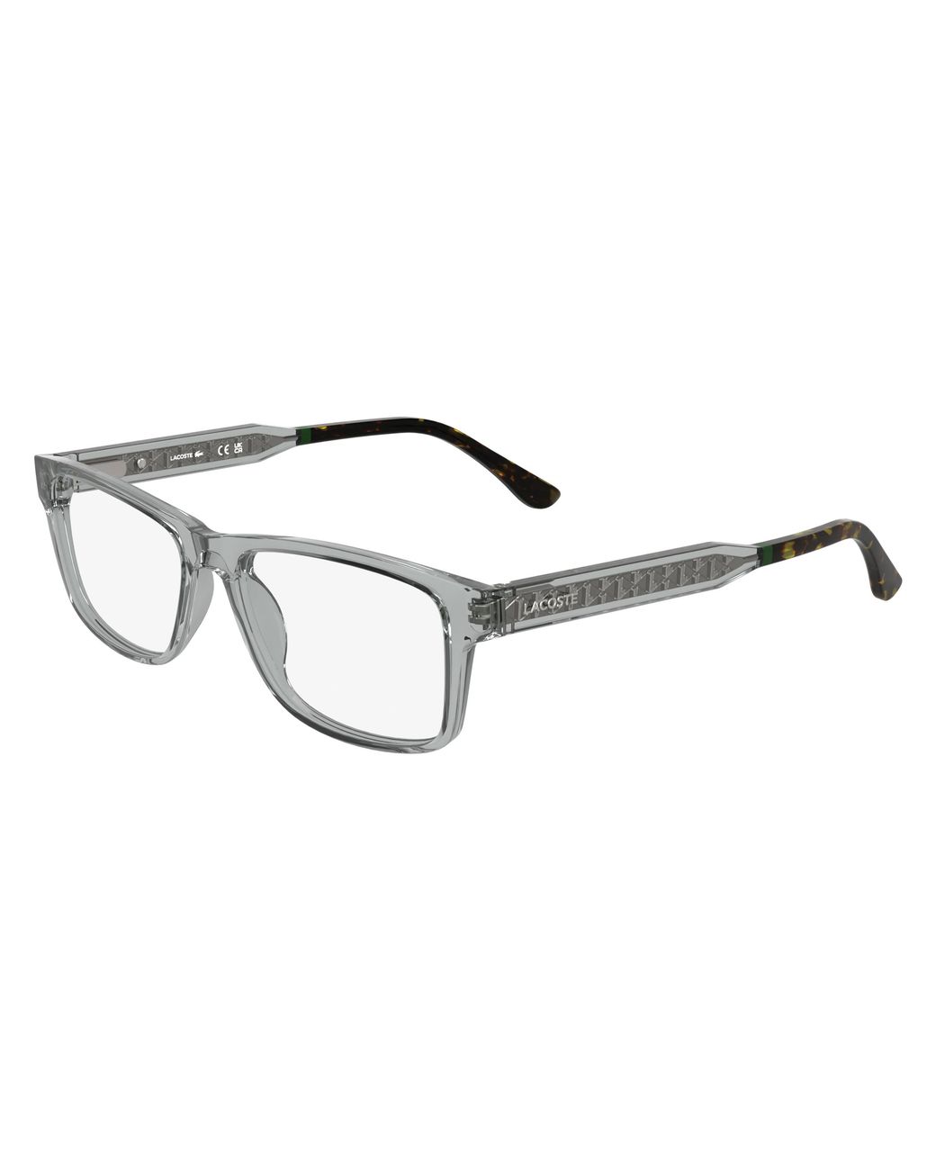 Lacoste Black L2977 035 Optical Frames Bio-Inject Squared Normal for men