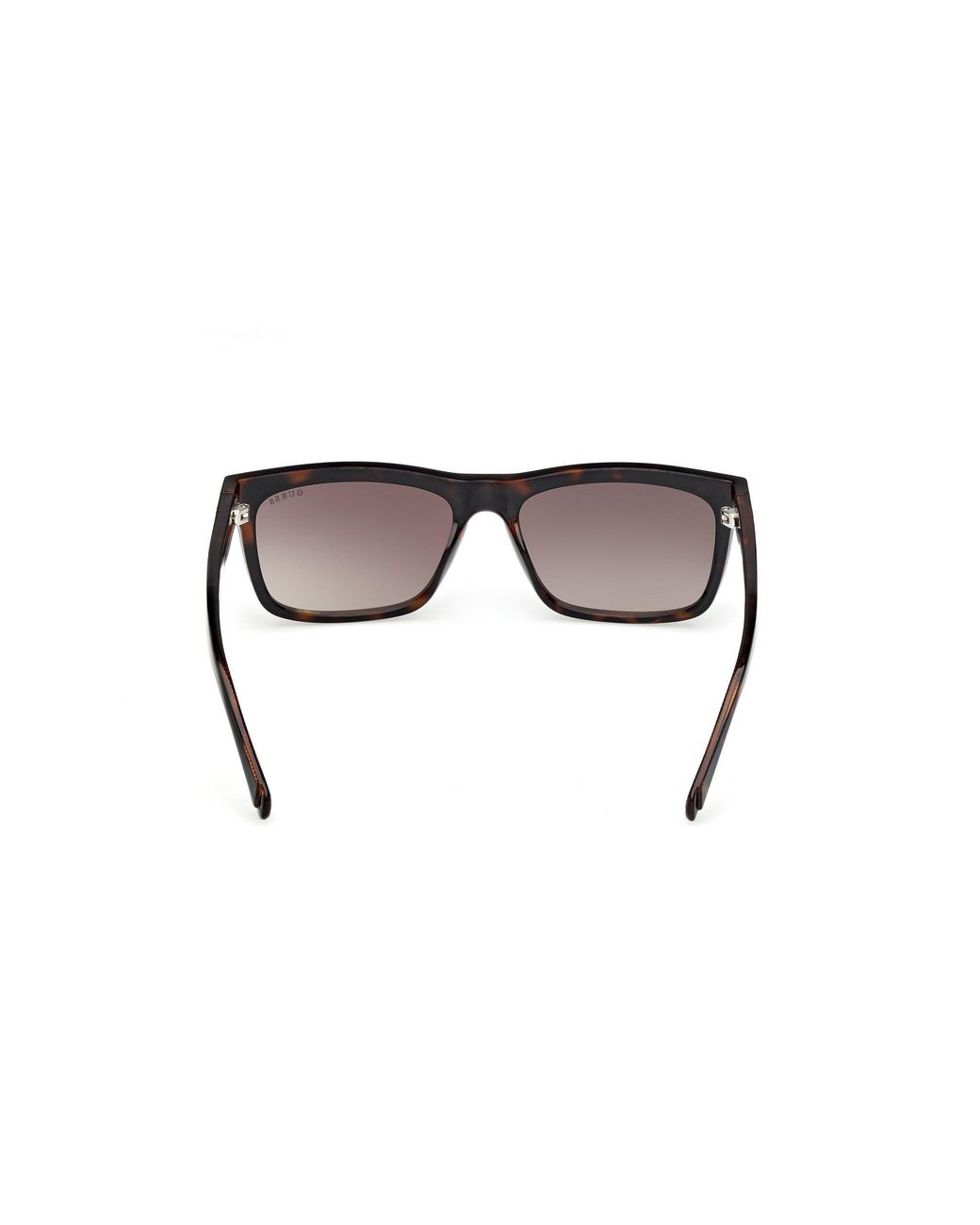 Guess Black Gu00221 52F Sunglasses Injected Squared Normal for men