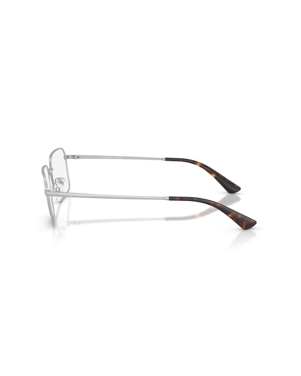 Emporio Armani Black Ea2178 30451W Sunglasses Metal Transparent Geometric Normal for men