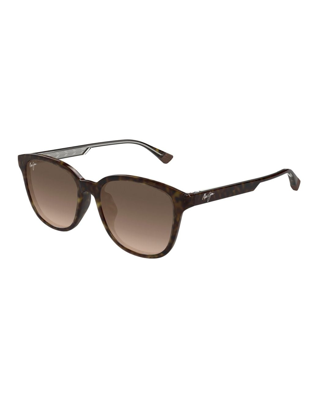 Maui Jim Black Mj0647Sa 002 Occhiali Da Sole Bio-Iniettato Bronzo Rotonda