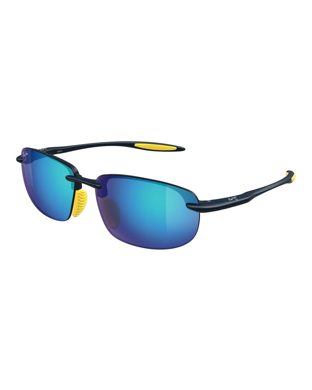 Maui Jim Black Mj0677Sa 006 Occhiali Da Sole Bio-Iniettato Squadrata