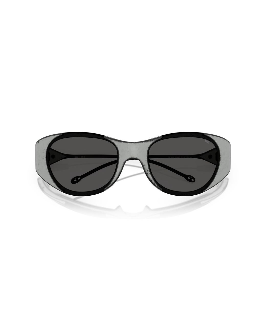 DIESEL Black Dl3003 509/87 Sunglasses Injected Round Normal