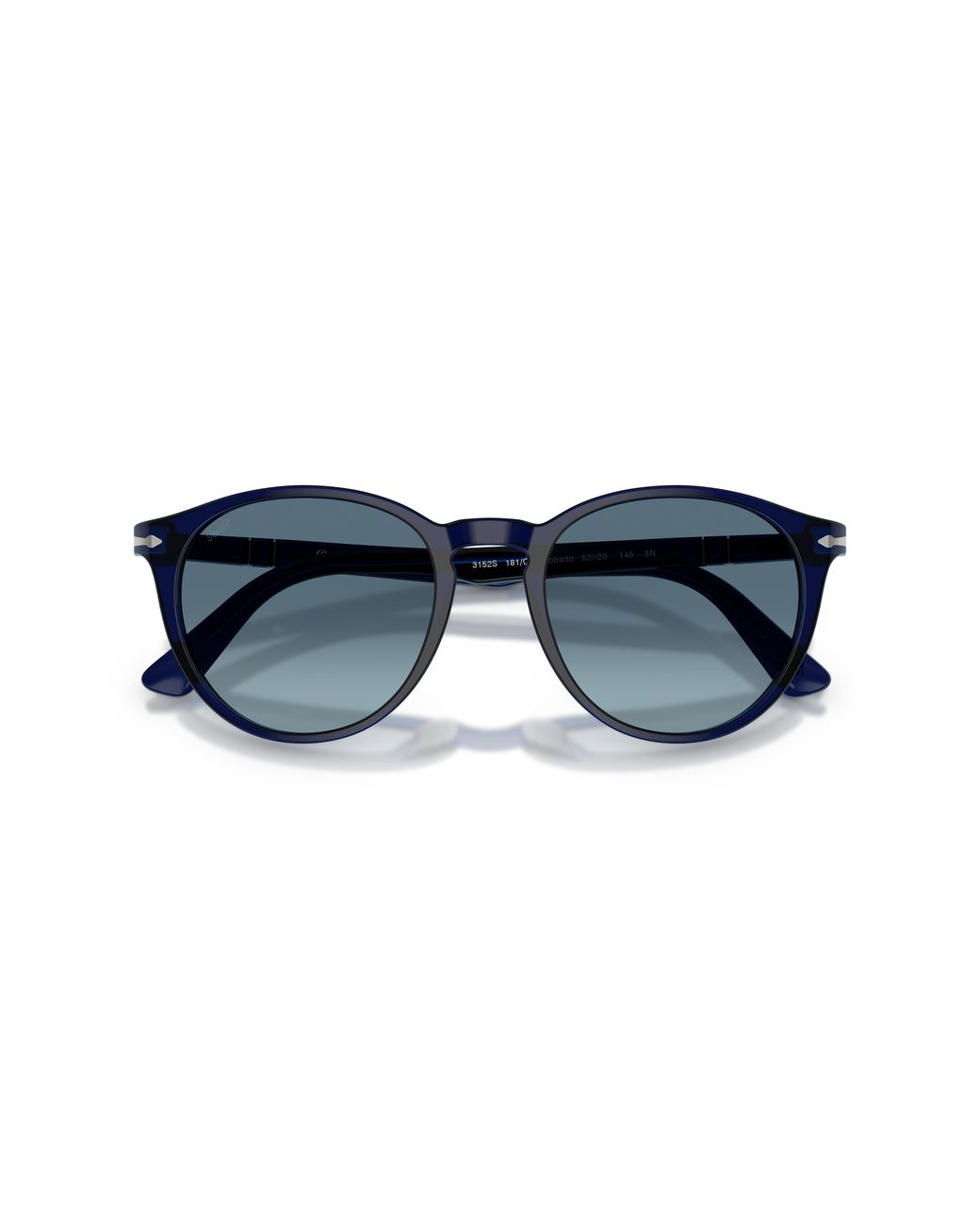 Persol Black Po3152S 181/Q8 Sunglasses Acetate Round Normal Nuanced for men