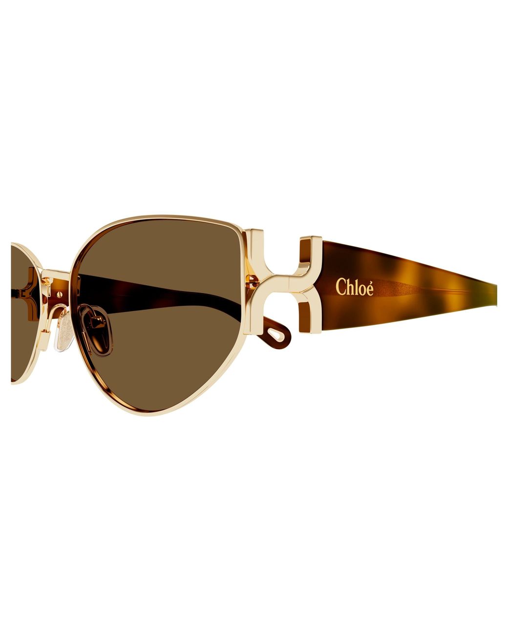 Chloé Black Ch0260S 002 Sunglasses Metal Round