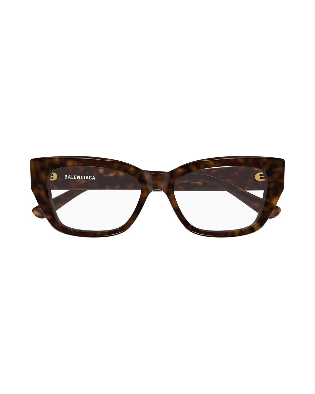 Balenciaga Black Bb0483O 002 Optical Frames Acetate Transparent Squared