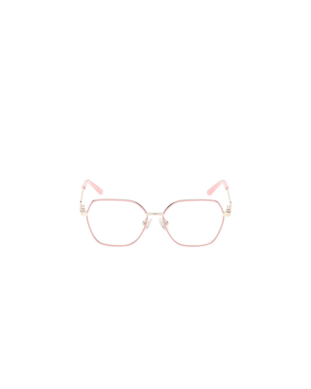 Guess Black Gu9223 072 Optical Frames Metal Geometric Normal