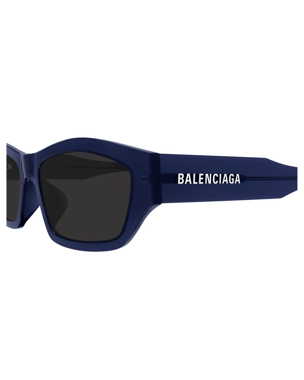 Balenciaga Black Bb0448Sk 004 Sunglasses Acetate Geometric