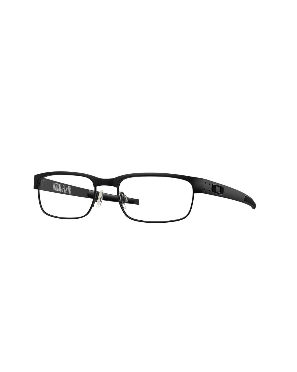 Oakley Black Ox5038 Metal Plate 503805 Optical Frames Titanium Squared Normal for men