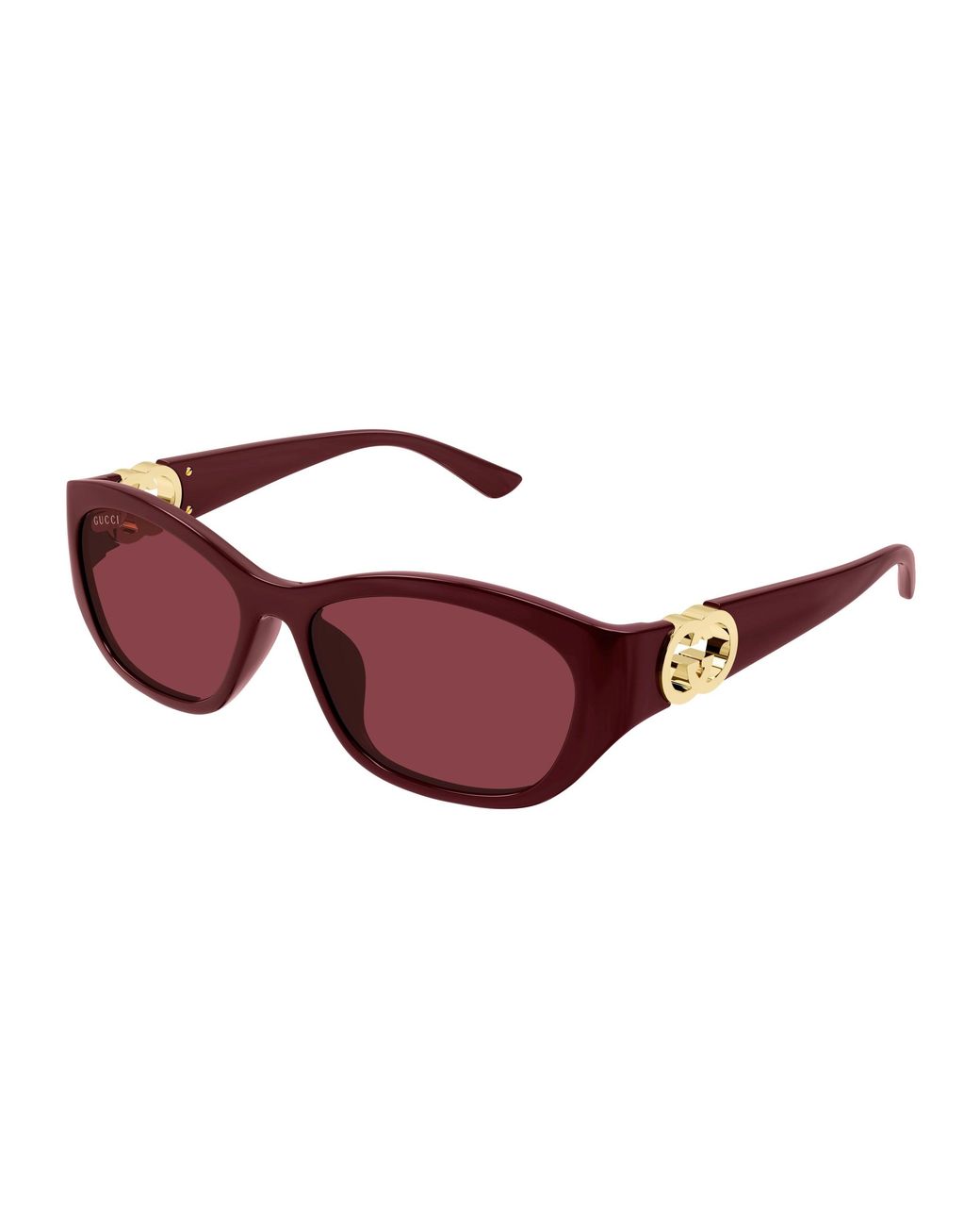 Gucci Black Gg1826Sk 003 Sunglasses Injected Round