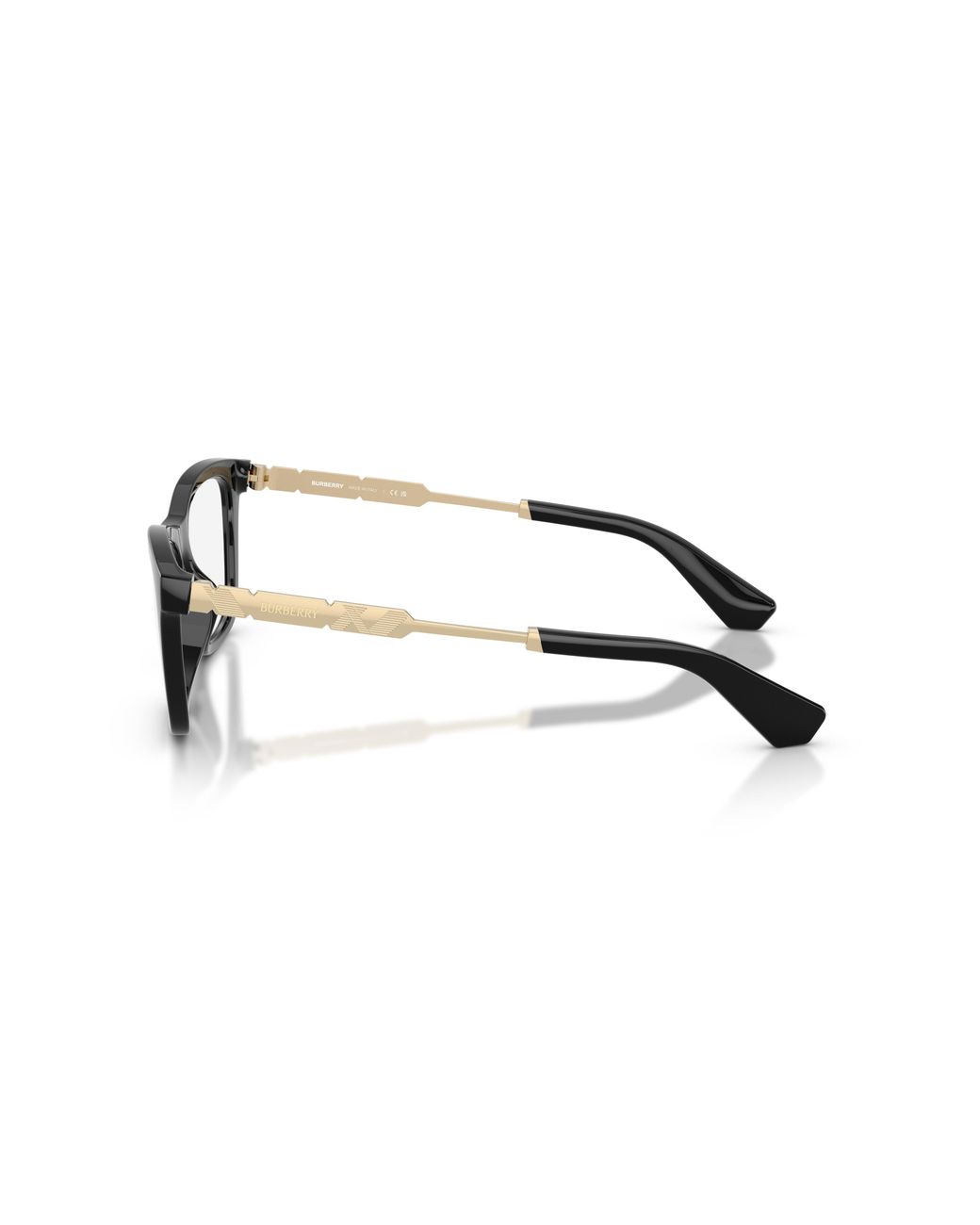 Burberry Black Be2442U 3001 Optical Frames Injected Squared Normal