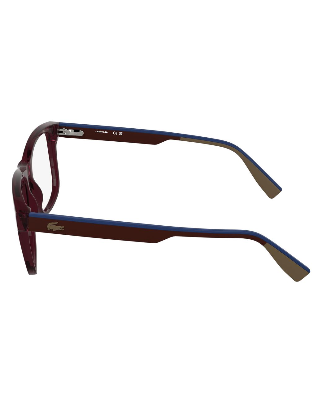 Lacoste Black L4004 601 Optical Frames Bio-Inject Squared Normal for men