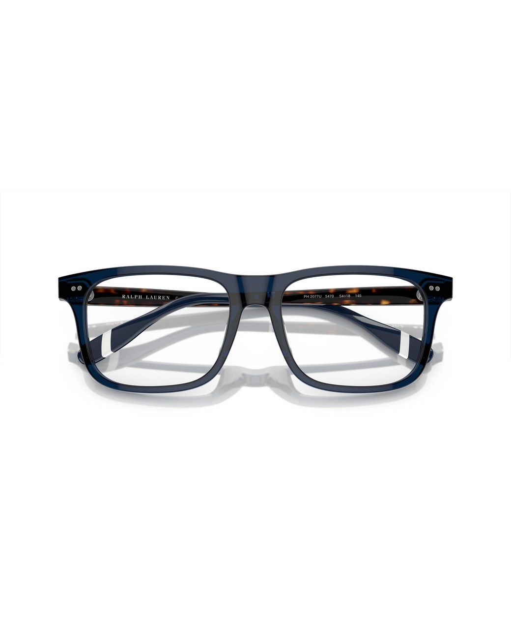 Polo Ralph Lauren Black Ph2270U 5470 Optical Frames Acetate Transparent Squared Normal for men