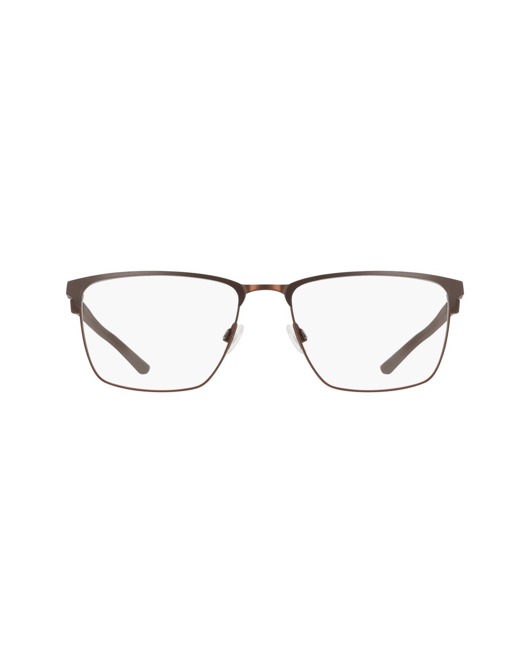 Nike Black 4321 201 Optical Frames Metal Squared Normal for men
