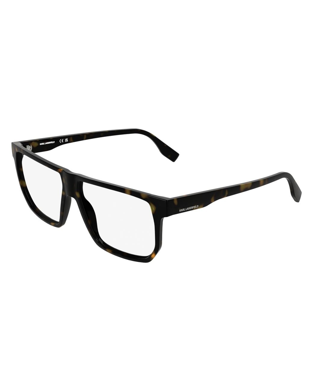 Karl Lagerfeld Black Kl6242 242 Optical Frames Bio-Injected Pilot Normal for men