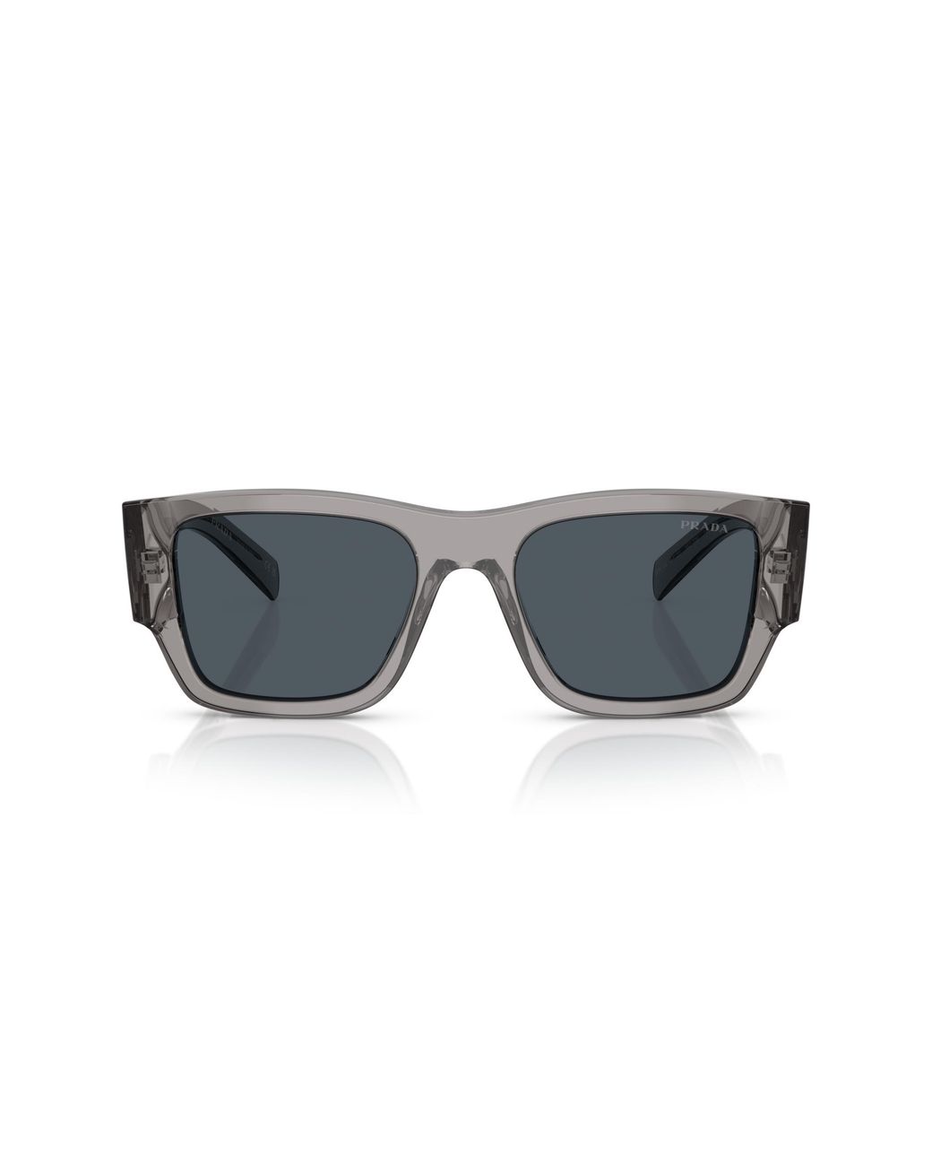 Prada Black Pr 10Zs 16Z70B Sunglasses Acetate Pillow Normal for men