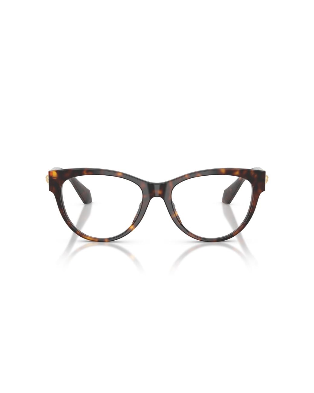 Versace Black Ve3402U 108 Optical Frames Acetate Transparent Cat Eye Normal