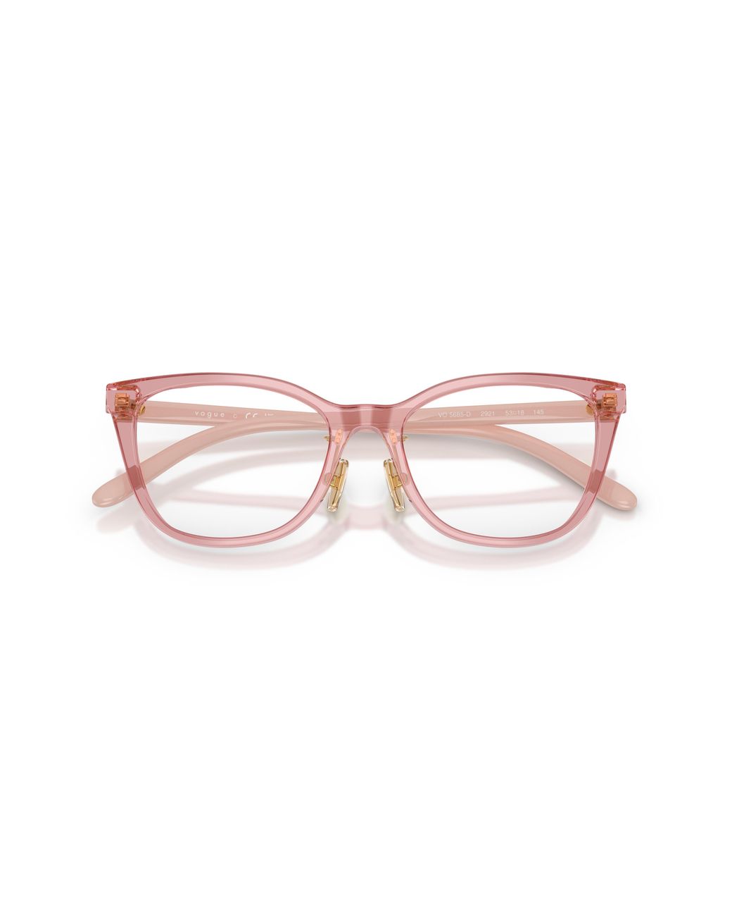 Vogue Eyewear Black Vo5685D 2921 Optical Frames Acetate Cat Eye Normal