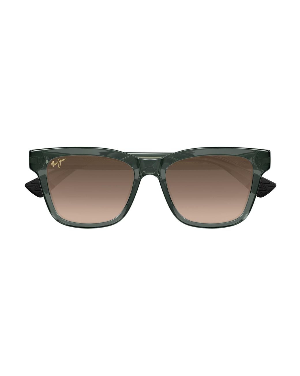 Maui Jim Black Mj0644S 004 Occhiali Da Sole Bio-Iniettato Bronzo Rotonda