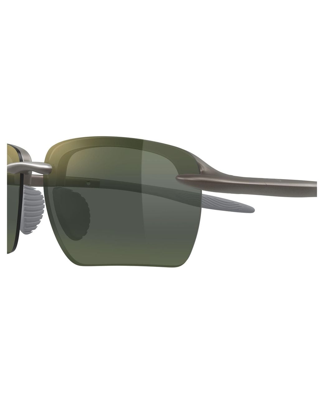 Maui Jim Black Mj0337Sa 003 Occhiali Da Sole Bio-Iniettato Verde Geometrica