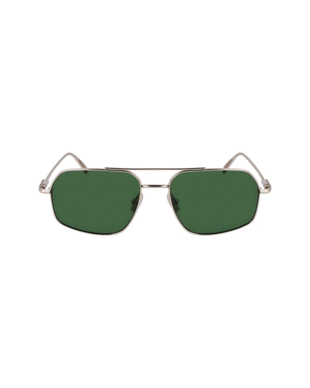Ferragamo Black Sf313S 746 Sunglasses Metal Squared Normal Normal for men