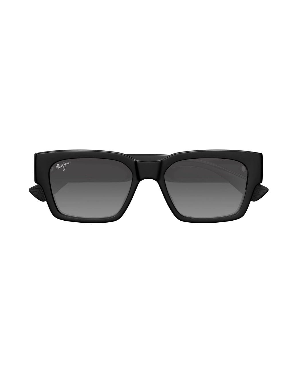 Maui Jim Black Mj0642S 001 Occhiali Da Sole Bio-Iniettato Grigio Squadrata