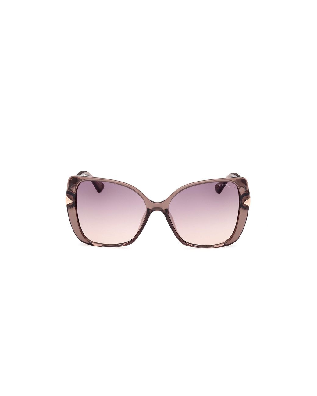Guess Black Gu7820 59Z Sunglasses Injected Butterfly Normal