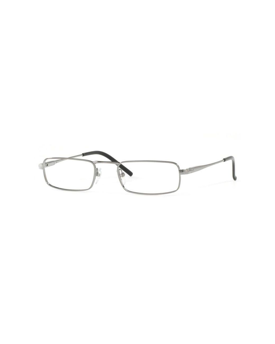 Sferoflex Black Sf2201 268 Optical Frames Metal Squared for men