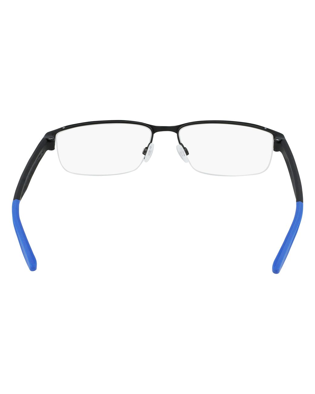 Nike Black 008 Optical Frames Metal Squared Photochromatic for men