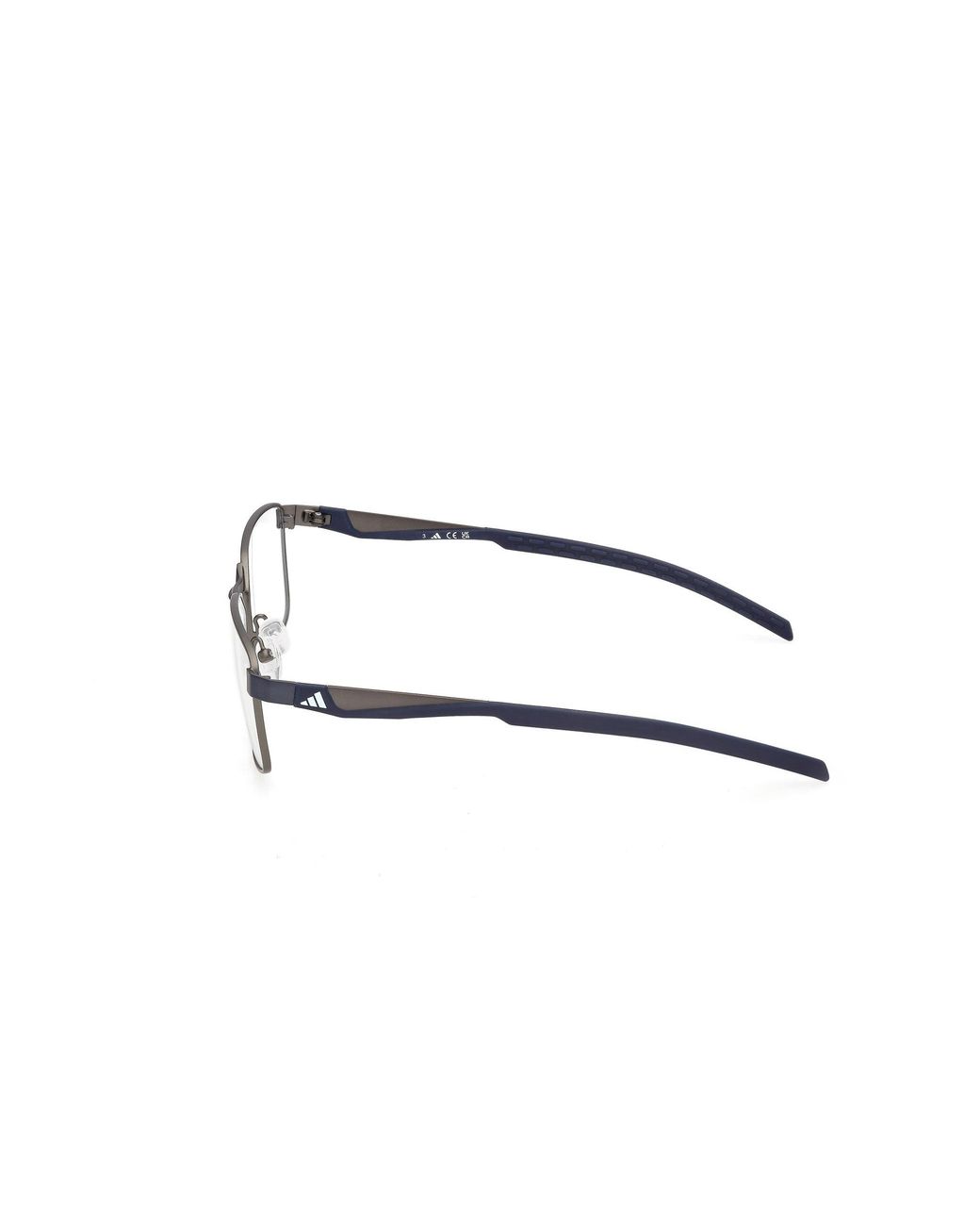 Adidas Originals Black Sp5131 91 Optical Frames Metal Squared Normal for men