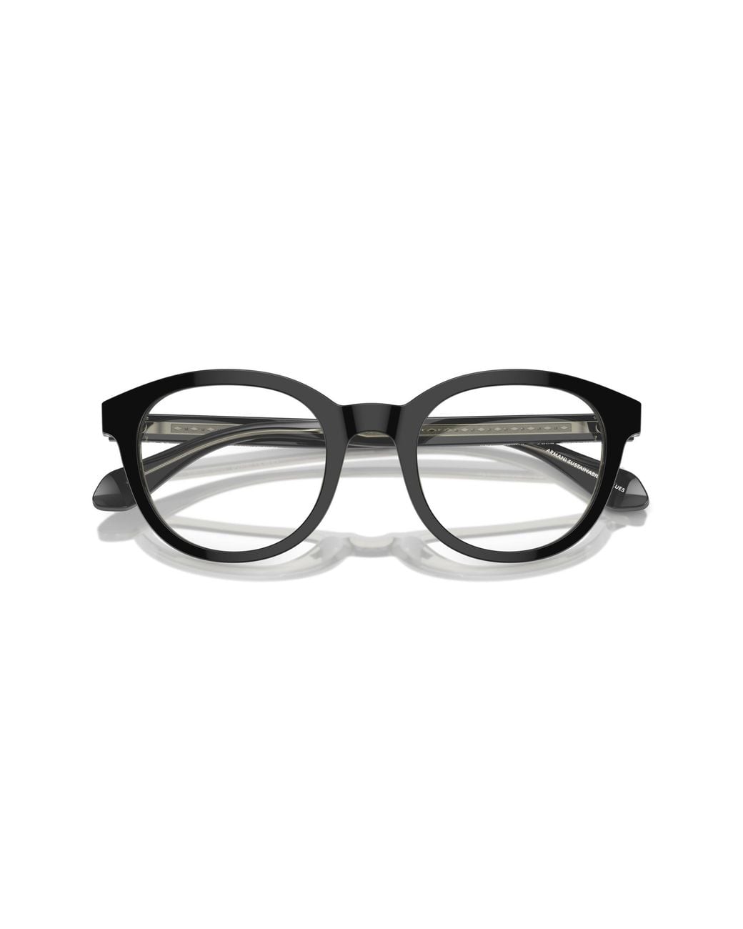 Giorgio Armani Black Ar7256 6087 Optical Frames Acetate Pantos Normal for men