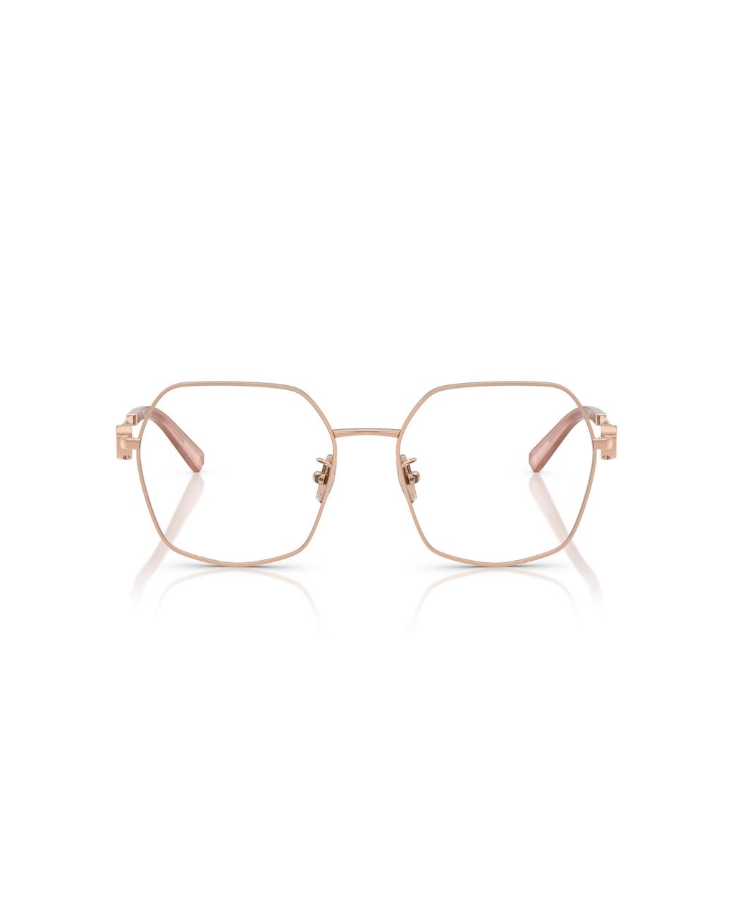 Tiffany & Co Black Tf1165Bd 6105 Optical Frames Steel Geometric Normal