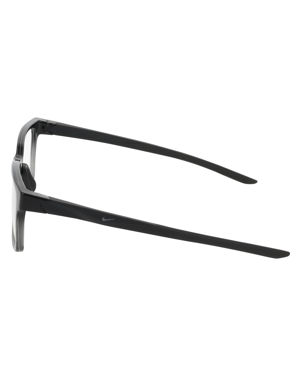 Nike Black 7409 002 Optical Frames Bio-Injected Squared Normal