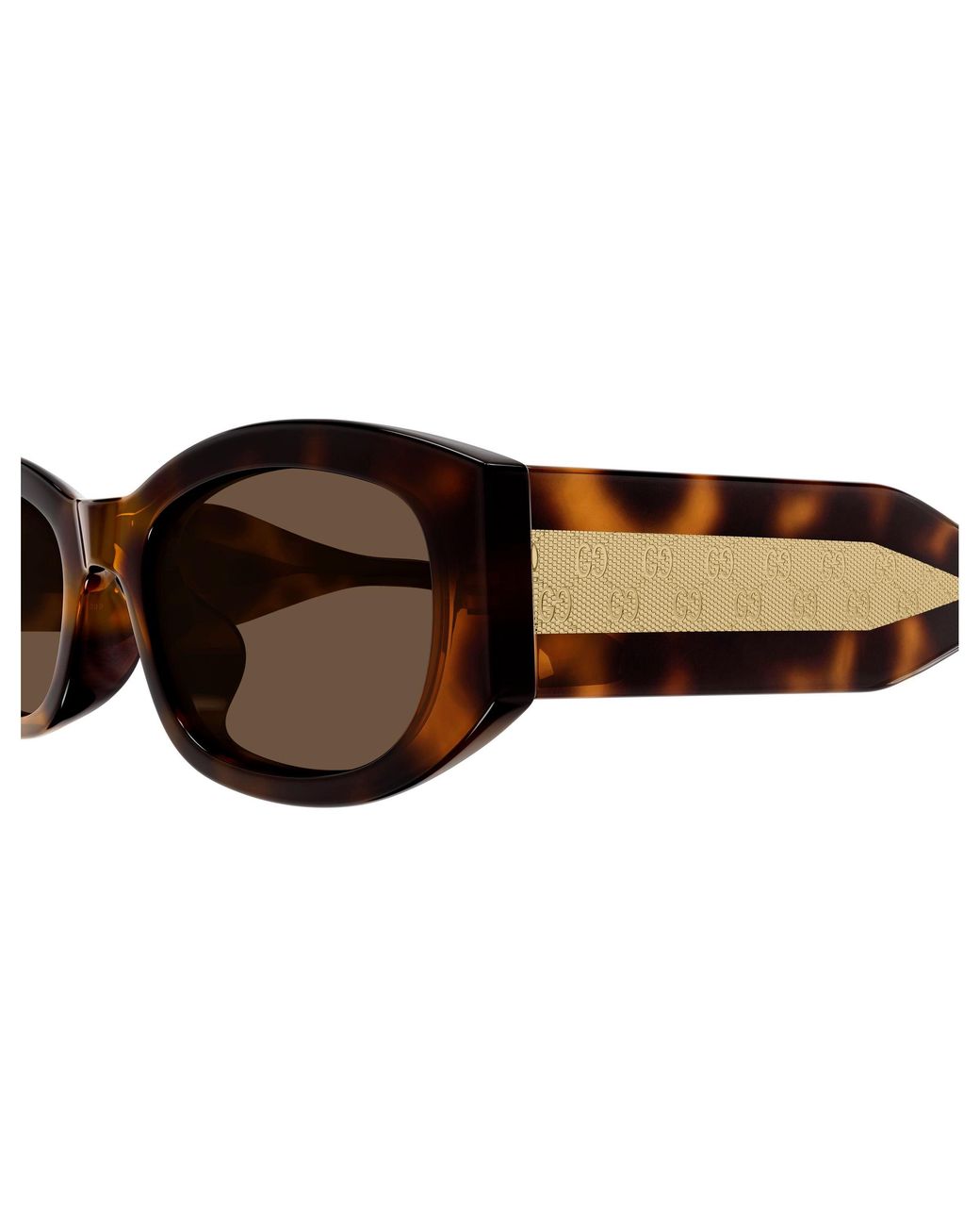 Gucci Black Gg2068Sa 002 Sunglasses Acetate Squared