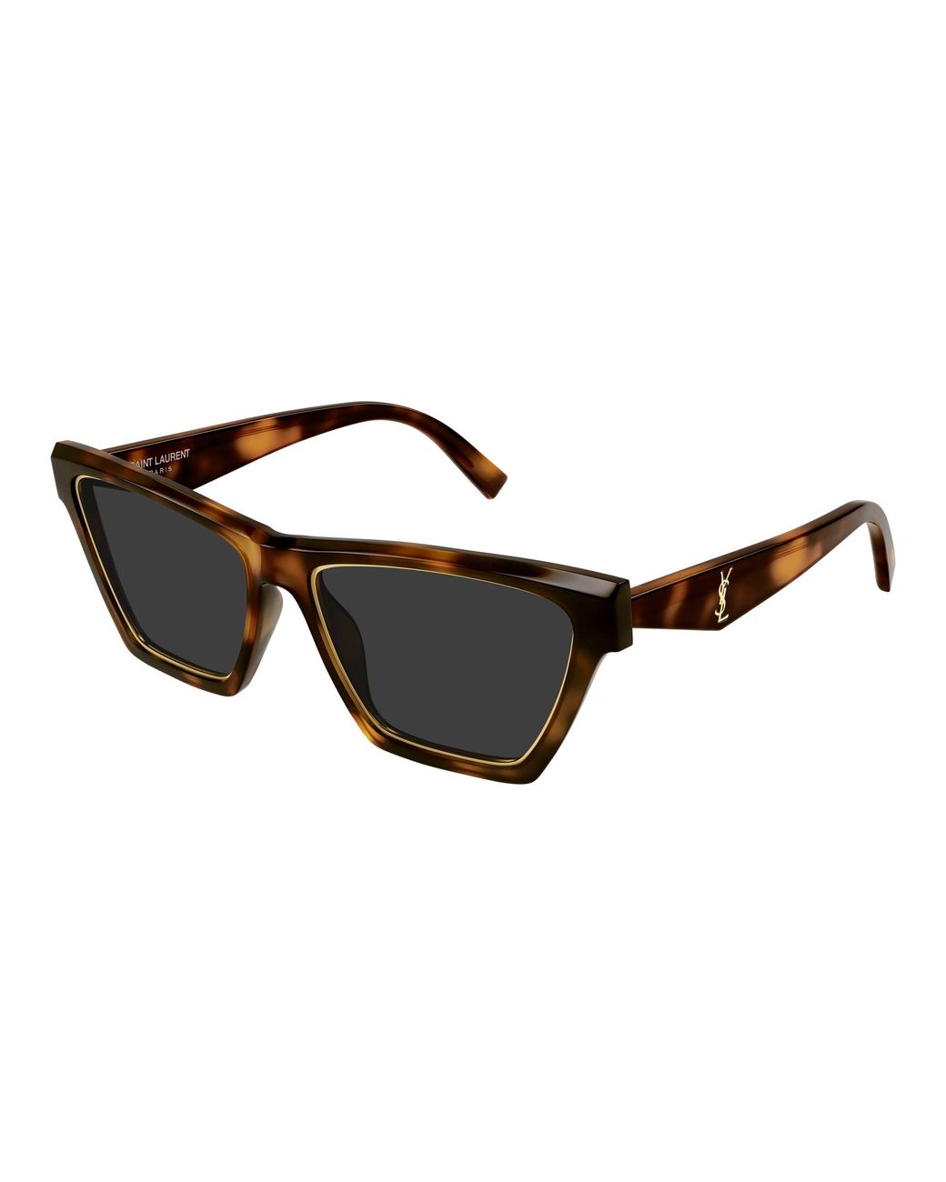 Saint Laurent Black Sl M103 Rim 001 Sunglasses Acetate Cat Eye