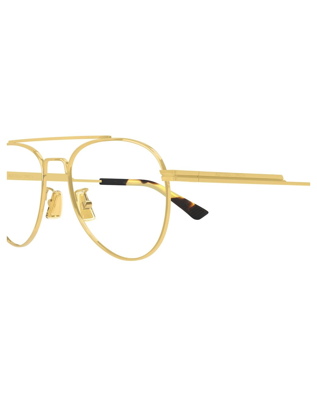 Bottega Veneta Black Bv1340Ok Aviator Frames