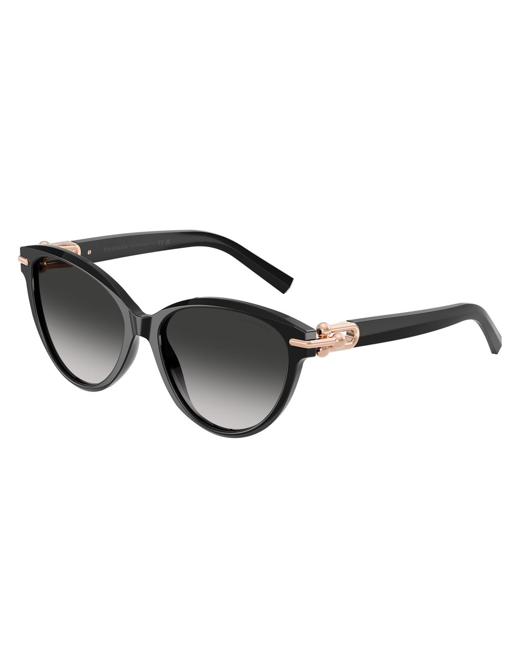 Tiffany & Co Black Tf4261 80013C Sunglasses Acetate Cat Eye Normal Nuanced