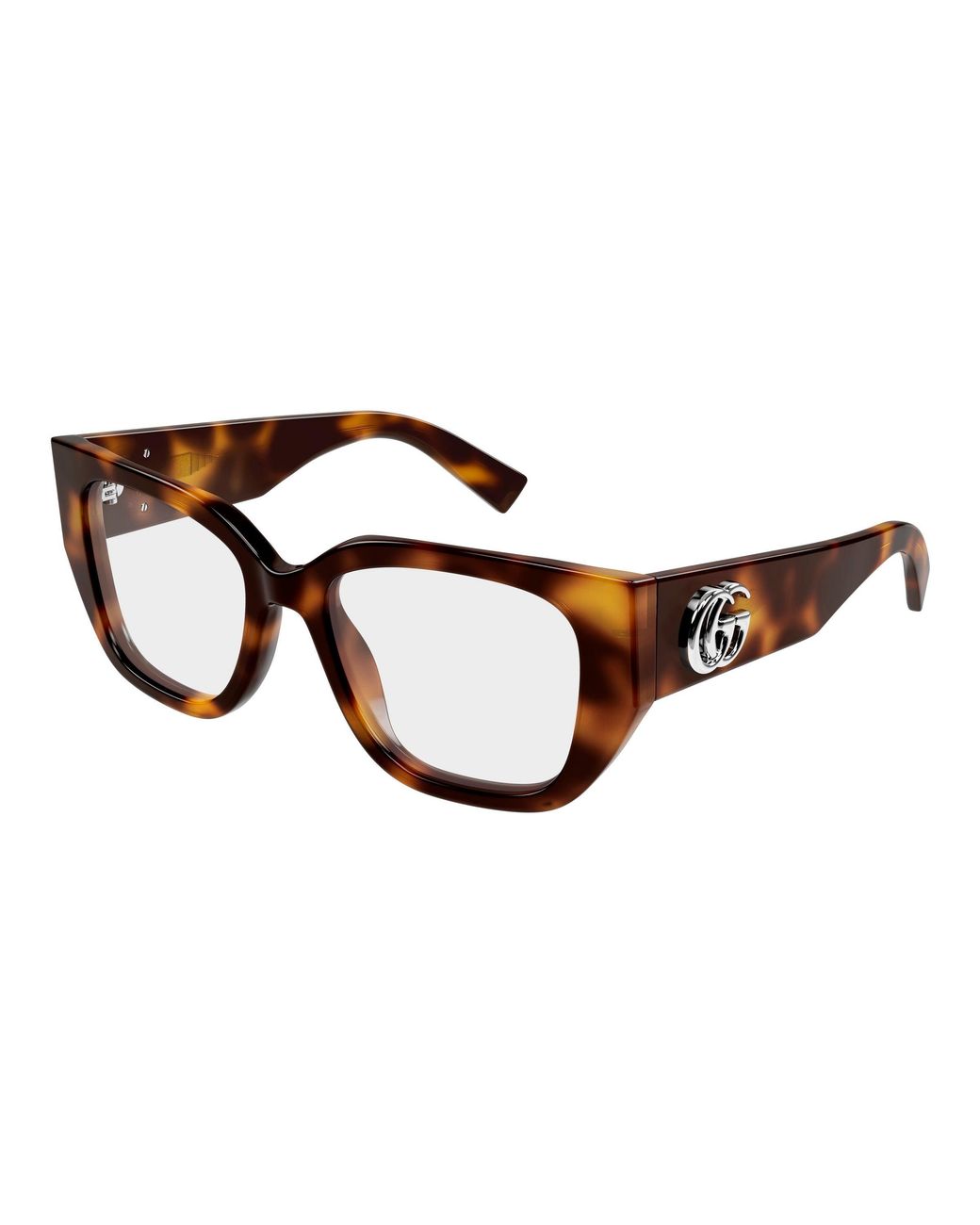 Gucci Black Gg1952O 002 Optical Frames Acetate Transparent Butterfly