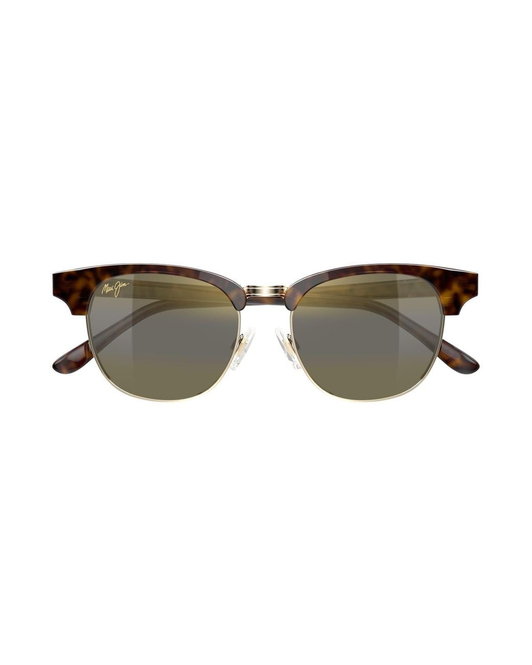 Maui Jim Black Mj0695S 002 Occhiali Da Sole Acetato Bronzo Squadrata