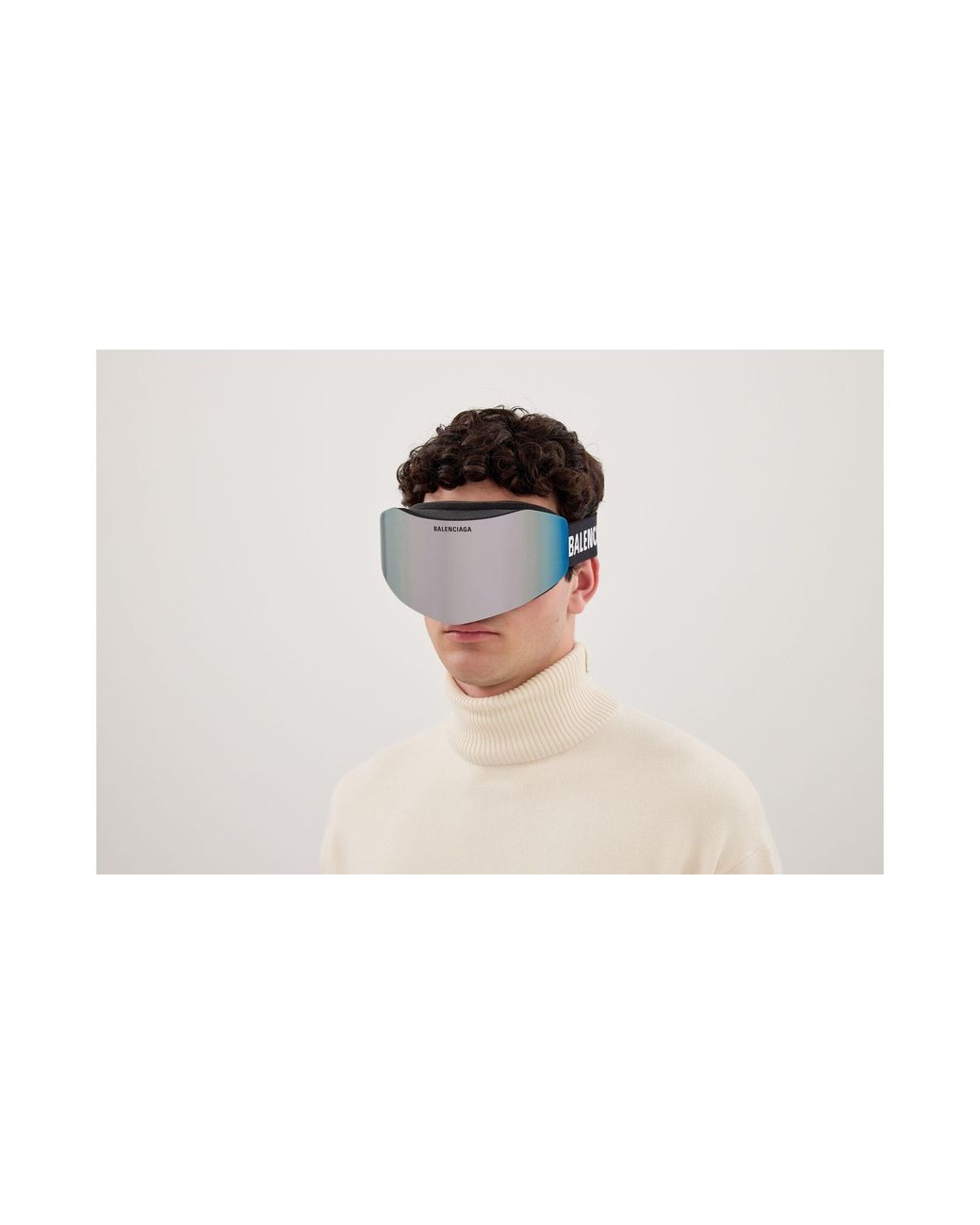 Balenciaga Black Bb0379S 002 Sunglasses Acetate Mask