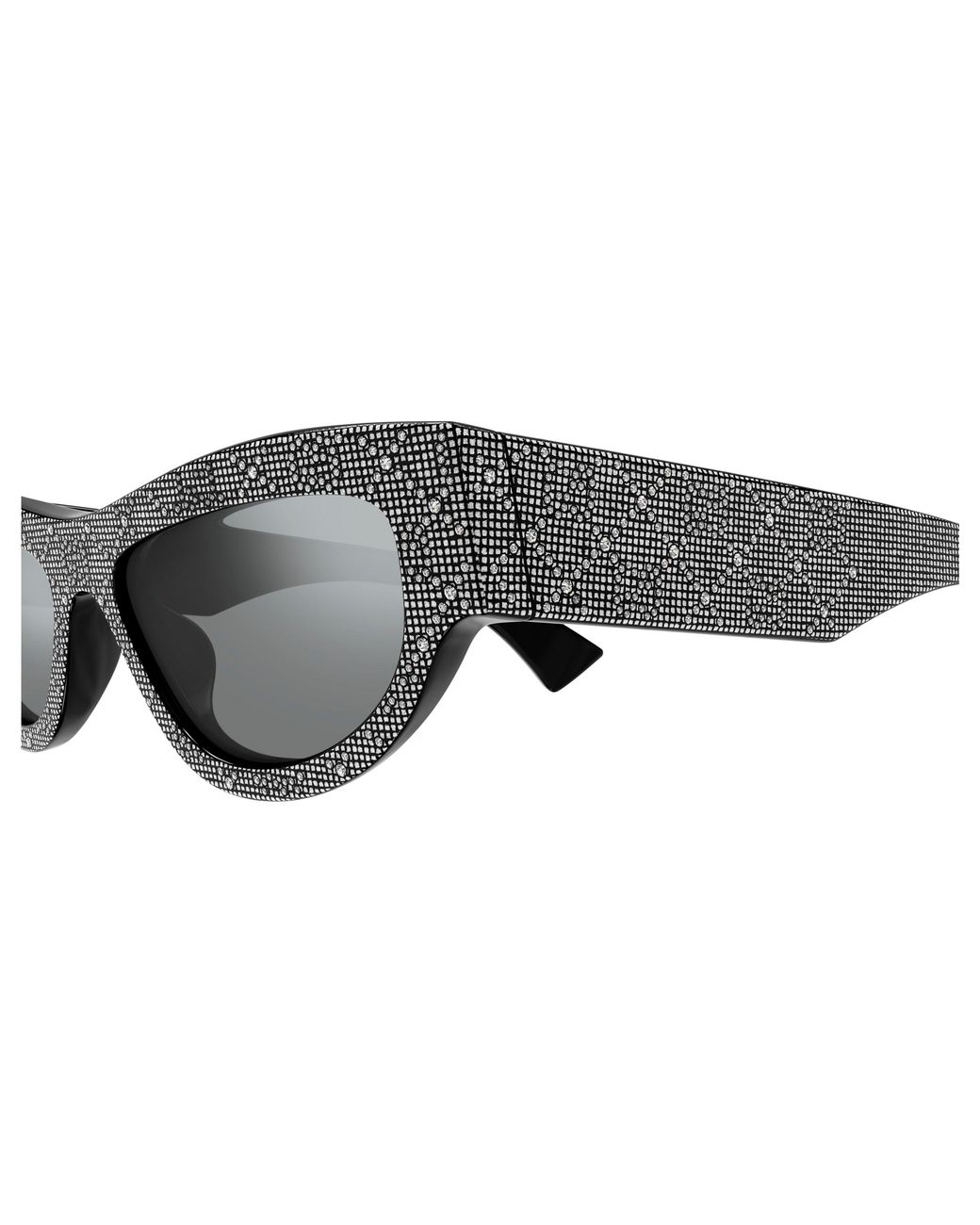 Gucci Black Gg1834S 006 Sunglasses Acetate Cat Eye
