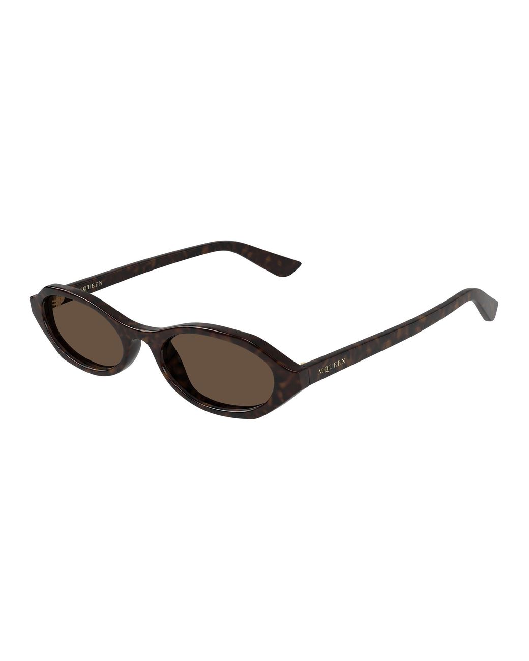 McQueen Black Am0559S 002 Sunglasses Acetate Round