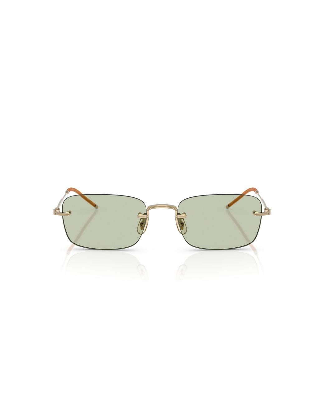 Oliver Peoples Black Ov1359T Tk-10 5035 Optical Frames Titanium Squared Normal