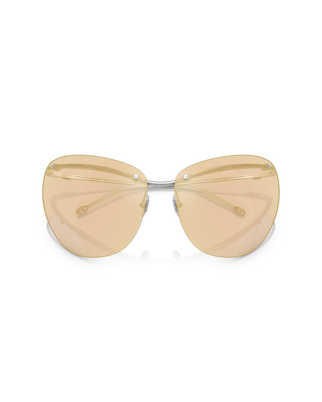 DIESEL Black Dl1007 103/5A Sunglasses Metal Cat Eye Mirrored