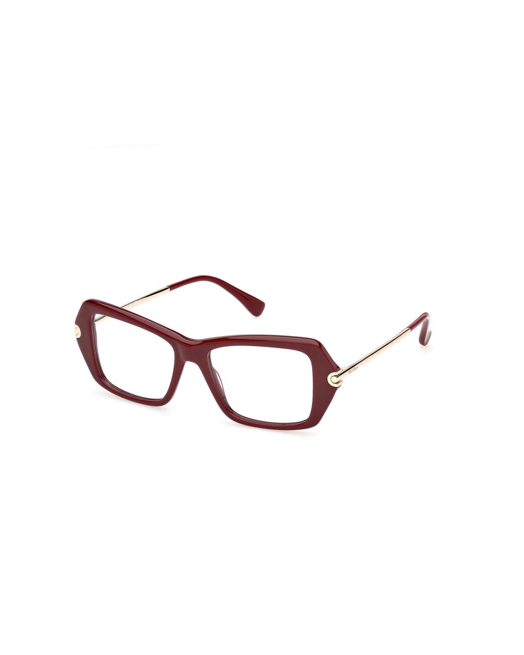 Max Mara Black Mm5255 69 Optical Frames Acetate Squared Normal
