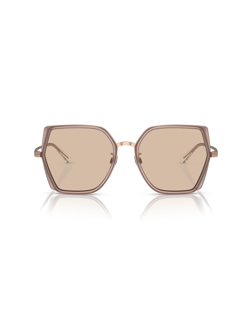 Emporio Armani Black Ea2142D 301193 Sunglasses Metal Squared Normal